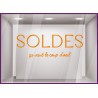 VITROPHANIE SOLDES SIGNALETIQUE FOURNISSEUR OPTICIEN LETTRAGE ADHESIF LETTRES AUTOCOLLANTES