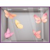 STICKER PAPILLON GEANT AQUARELLE IDEE DECO PRINTEMPS ETE VTRINE MAGASIN VIRTE ADHESIF VITROPHANIE FABRICANT