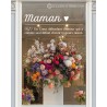 STICKER FETE DES MERES DEFINITION MAMAN VITROPHANIE POUR DECORATION DE VITRINE BOUTIQUE DE MODE ET BIJOUTERIE