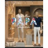 Sticker le Meilleur Papa du Monde pour Fleuriste et Vitrine de Magasin