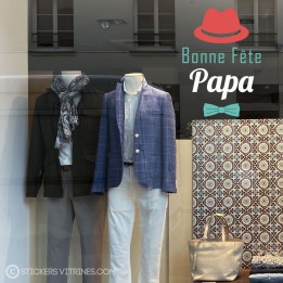 Sticker Chapeau Bonne Fête Papa