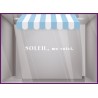 STICKER SOLEIL ME VOICI IDEE DECORATION VITRINE MAGASIN VITROPHANIE FOURNISSEUR BOUTIQUE
