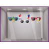 STICKER LUNETTES FOOTBALL COUPE DU MONDE EURO VITROPHANIE IDEE DECORATION  VITRINE OPTICIEN