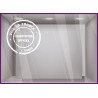 STICKER VIVE LA FRANCE VITROPHANIE POUR BOUTIQUE DE SPORT SUPPORTER OFFICIEL TAMPON BOUTIQUE
