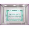 Sticker Petits Prix sur Collection d'Été DEVANTURE MAGASIN BOUTIQUE ADHESIF DECORATION