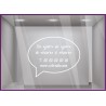 Sticker-Horaires-Bulle a personnaliser-vitrophanie-BD-vitrine-bar-bistro-signaletique