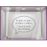 Sticker-Horaires-Bulle a personnaliser-vitrophanie-BD-vitrine-bar-bistro-signaletique