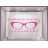 Calicot pour devanture Sticker ma Maman est incroyable !