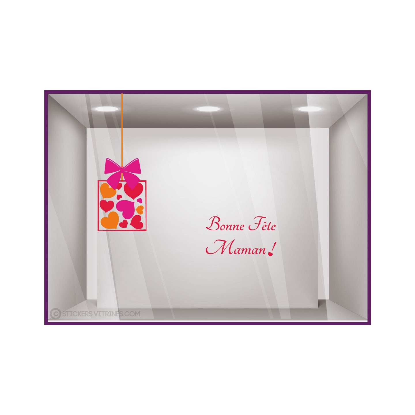 Kit de Stickers Cadeau Maman