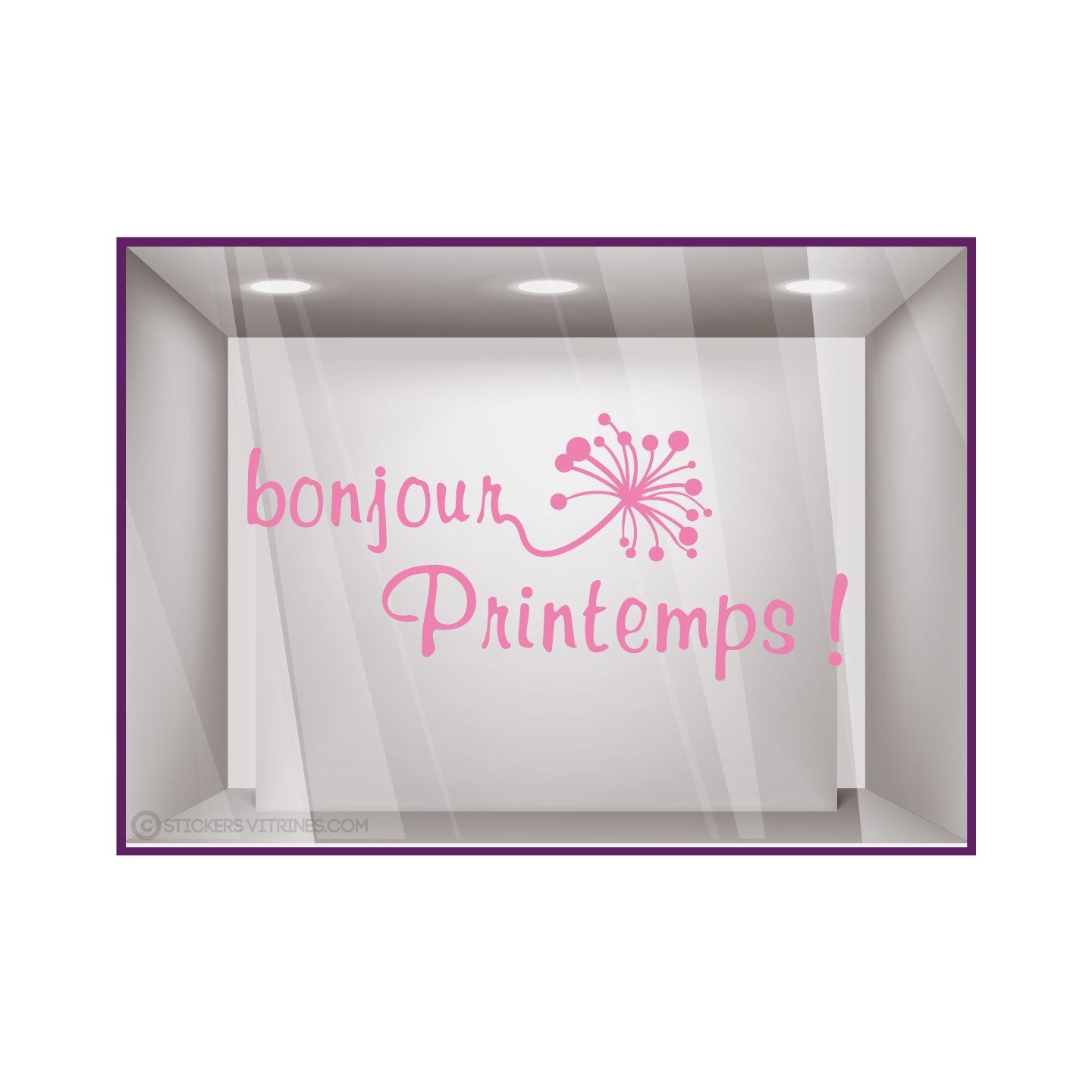 Sticker Bonjour Printemps !