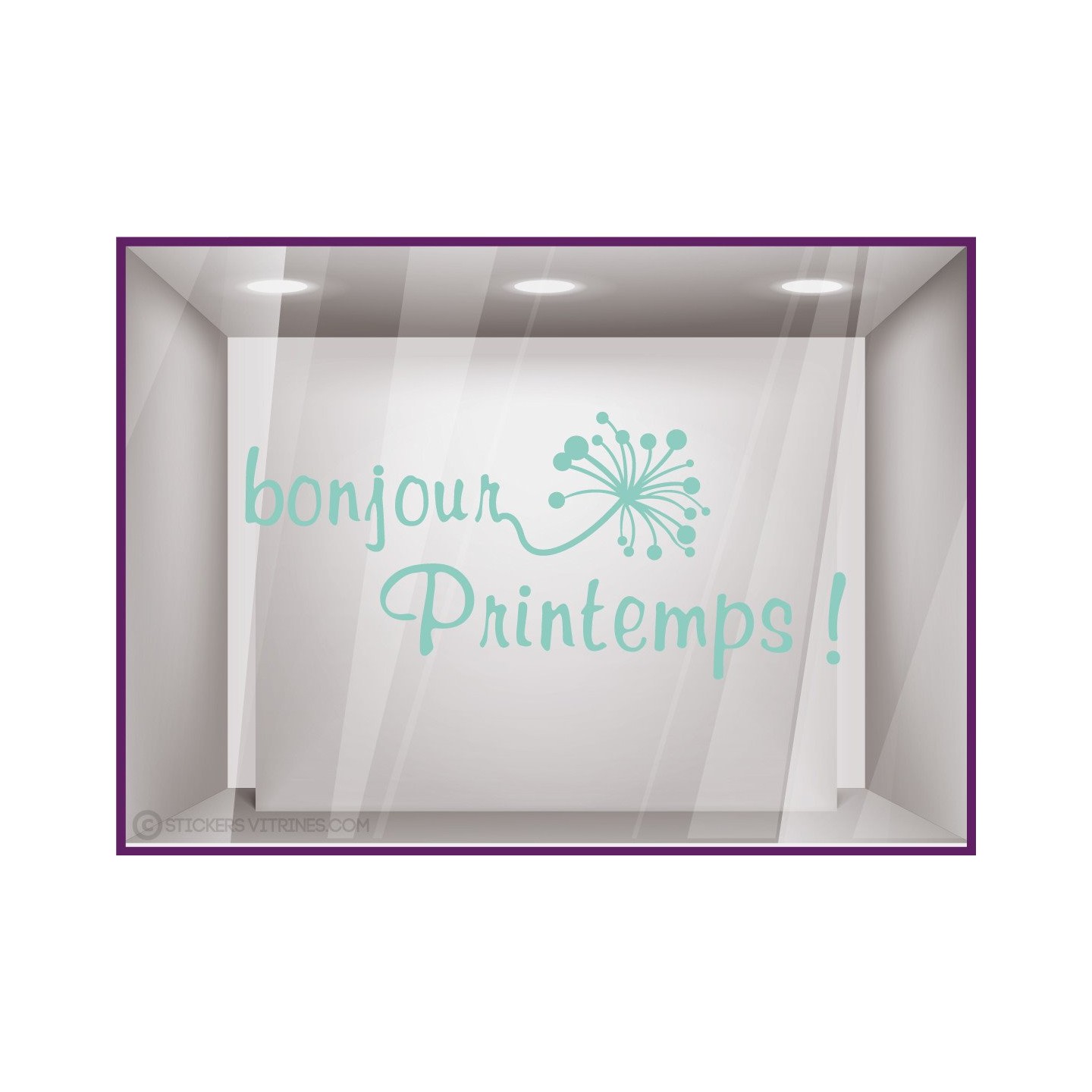 Sticker Bonjour Printemps !