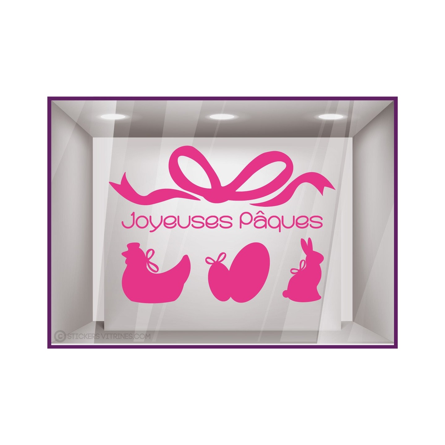 Kit de stickers Noeud de Pâques