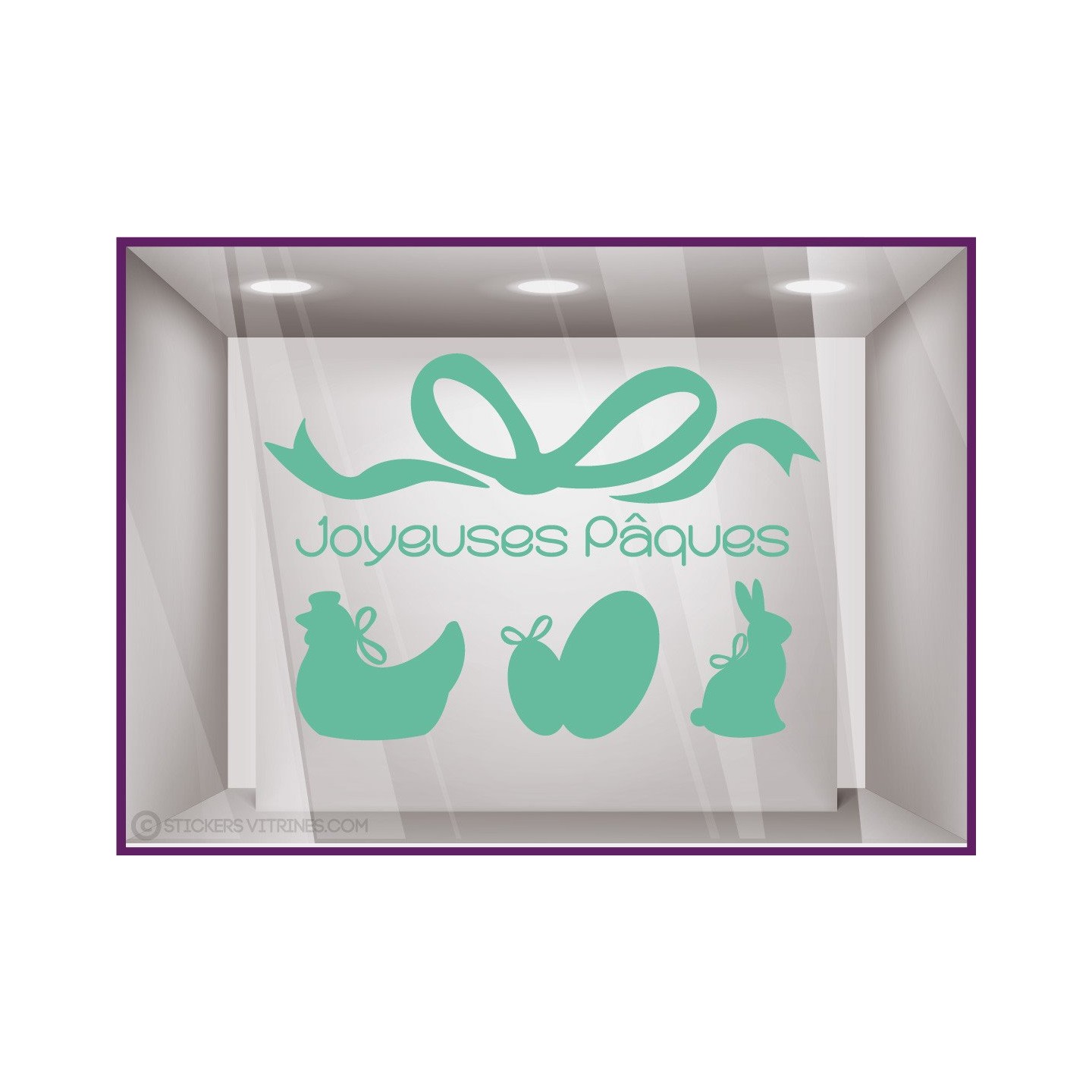 Kit de stickers Noeud de Pâques