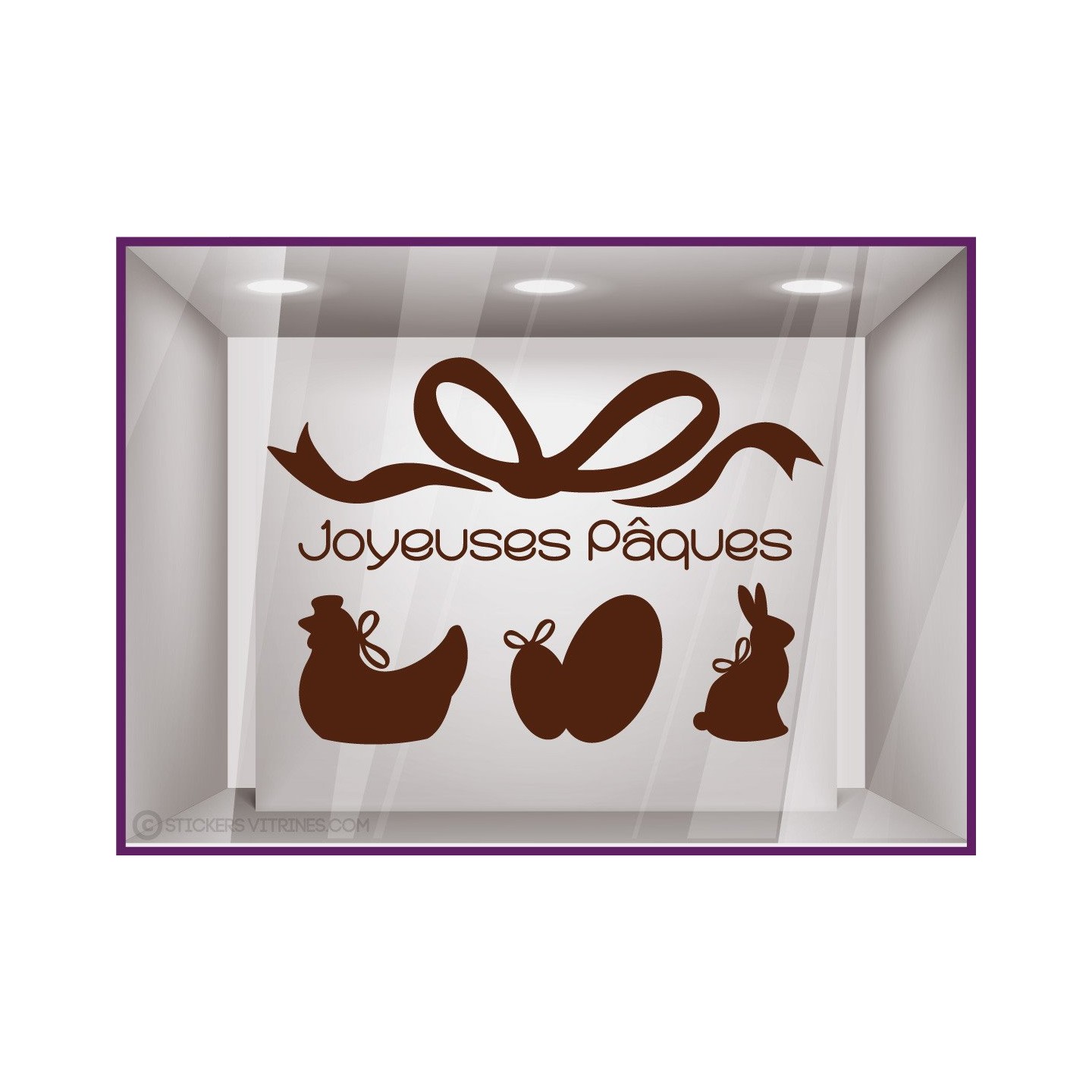 Kit de stickers Noeud de Pâques