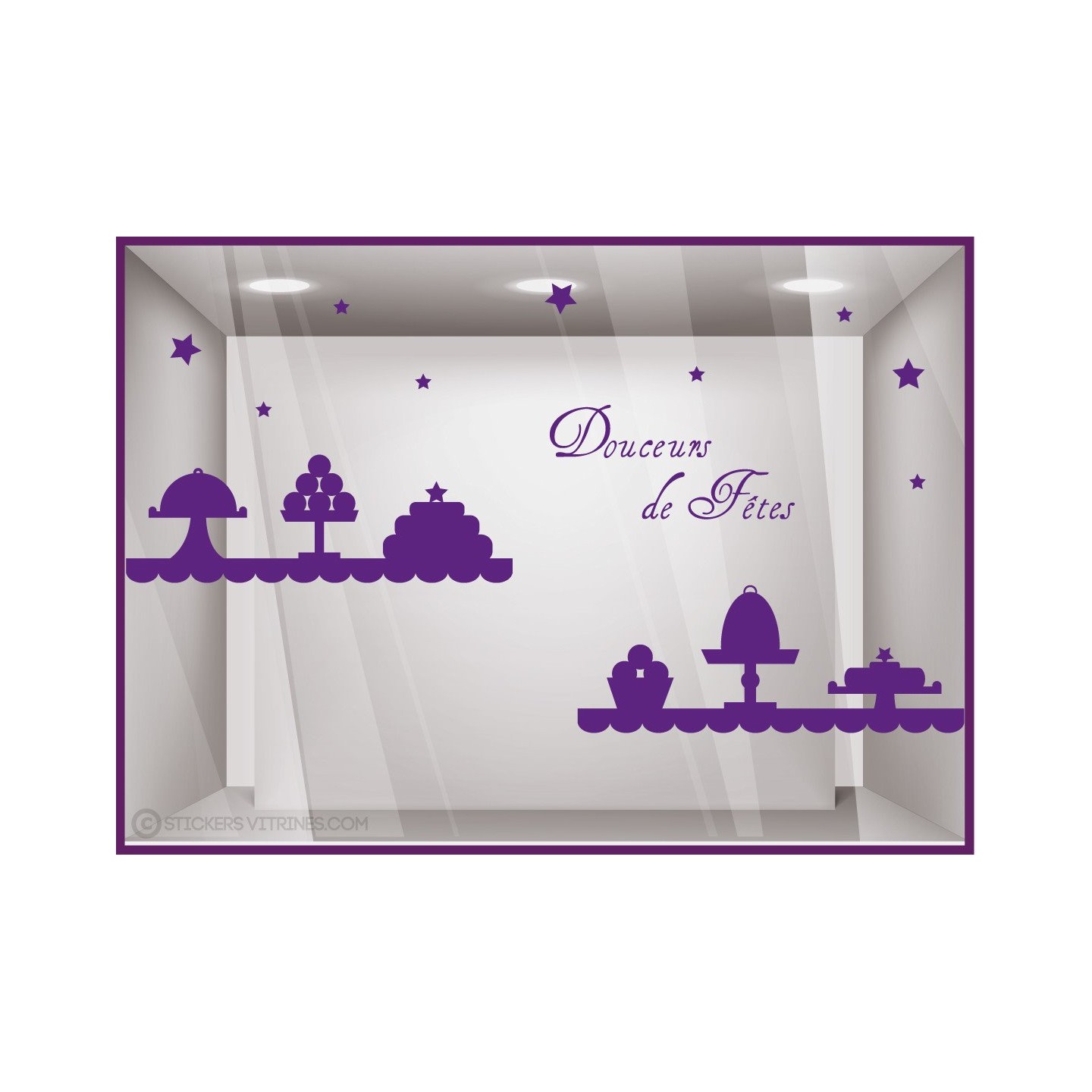 Kit de Stickers Douceurs de Fêtes
