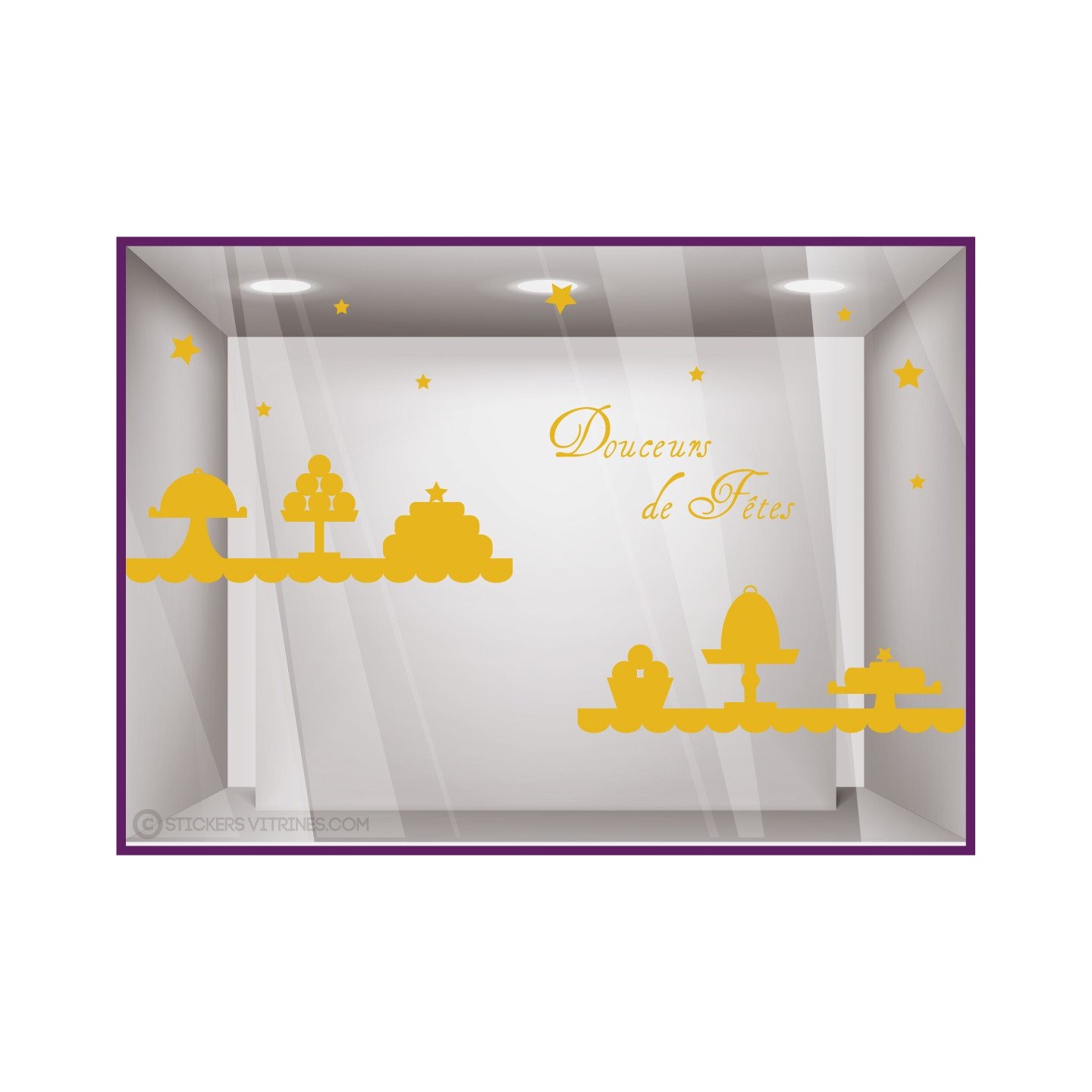 Kit de Stickers Douceurs de Fêtes