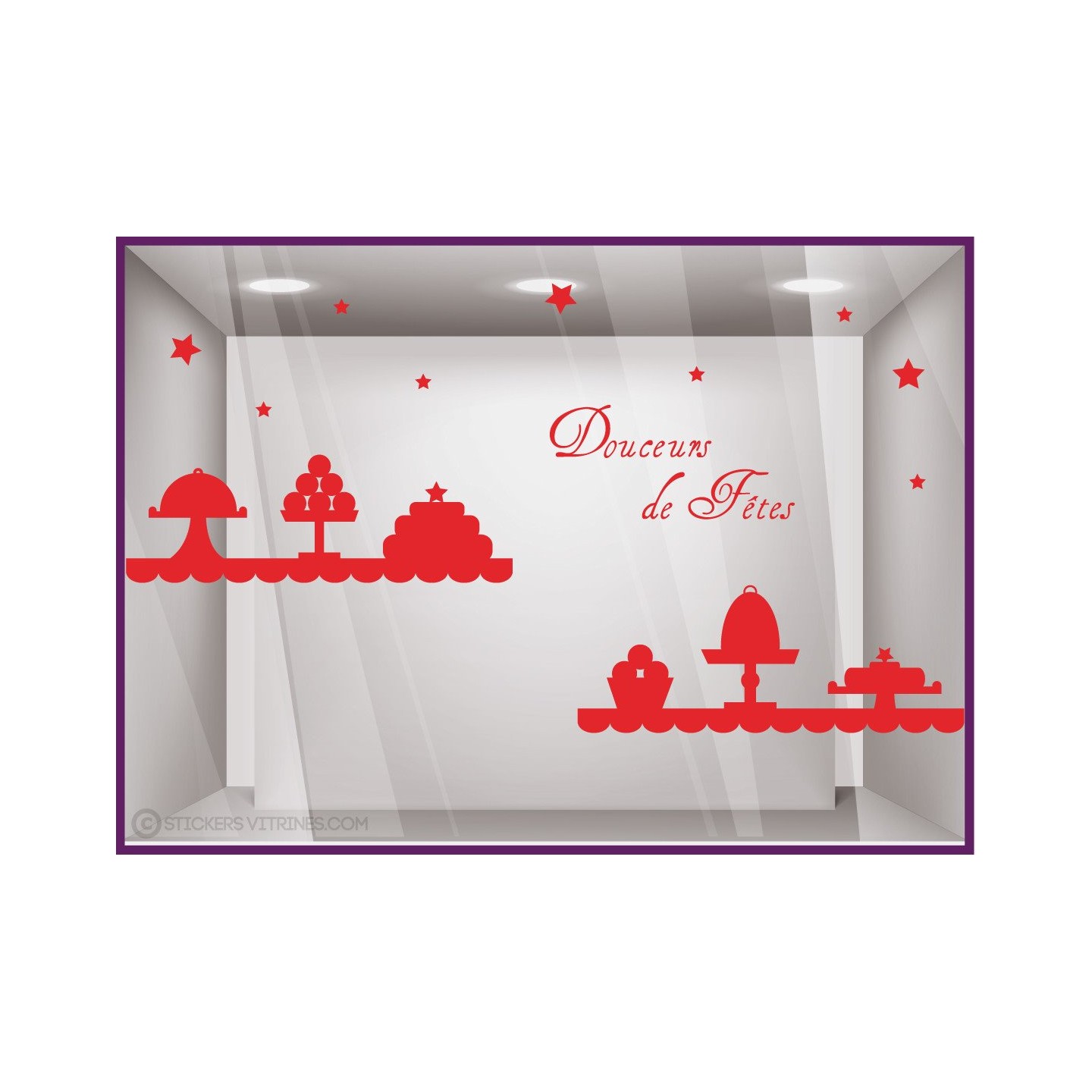 Kit de Stickers Douceurs de Fêtes