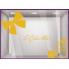 Kit de Stickers Le Cadeau IdEAL VITRINE NOEL DEVANTURE ADHESIF CALICOT VITROPHANIE VITRE LETTRAGE