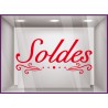 Sticker Soldes Volutes