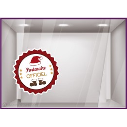 Sticker Partenaire Officiel de Noël