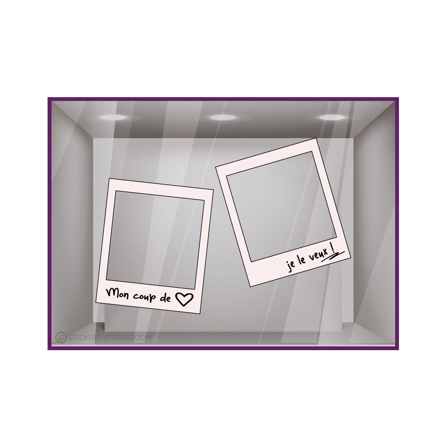 Kit de Stickers Polaroids