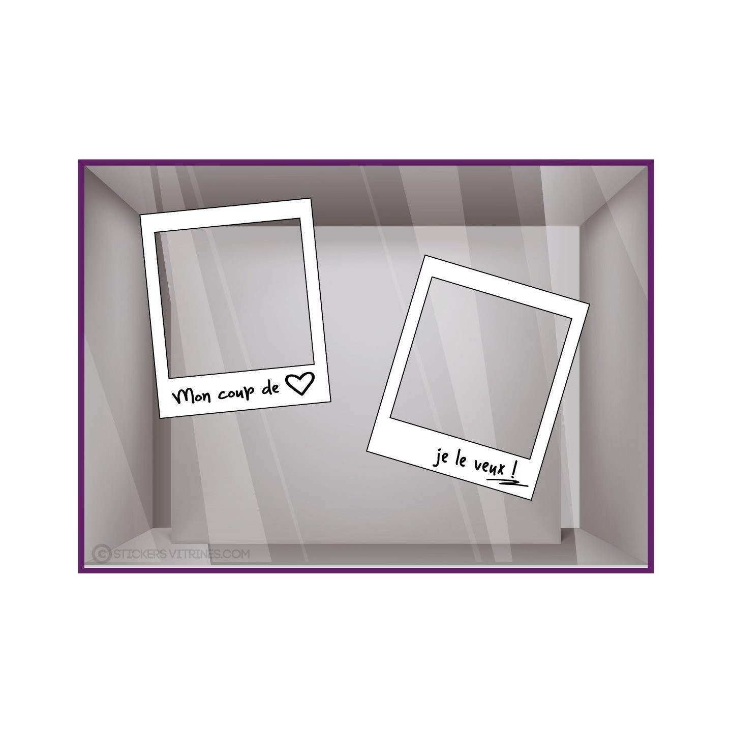 Kit de Stickers Polaroids
