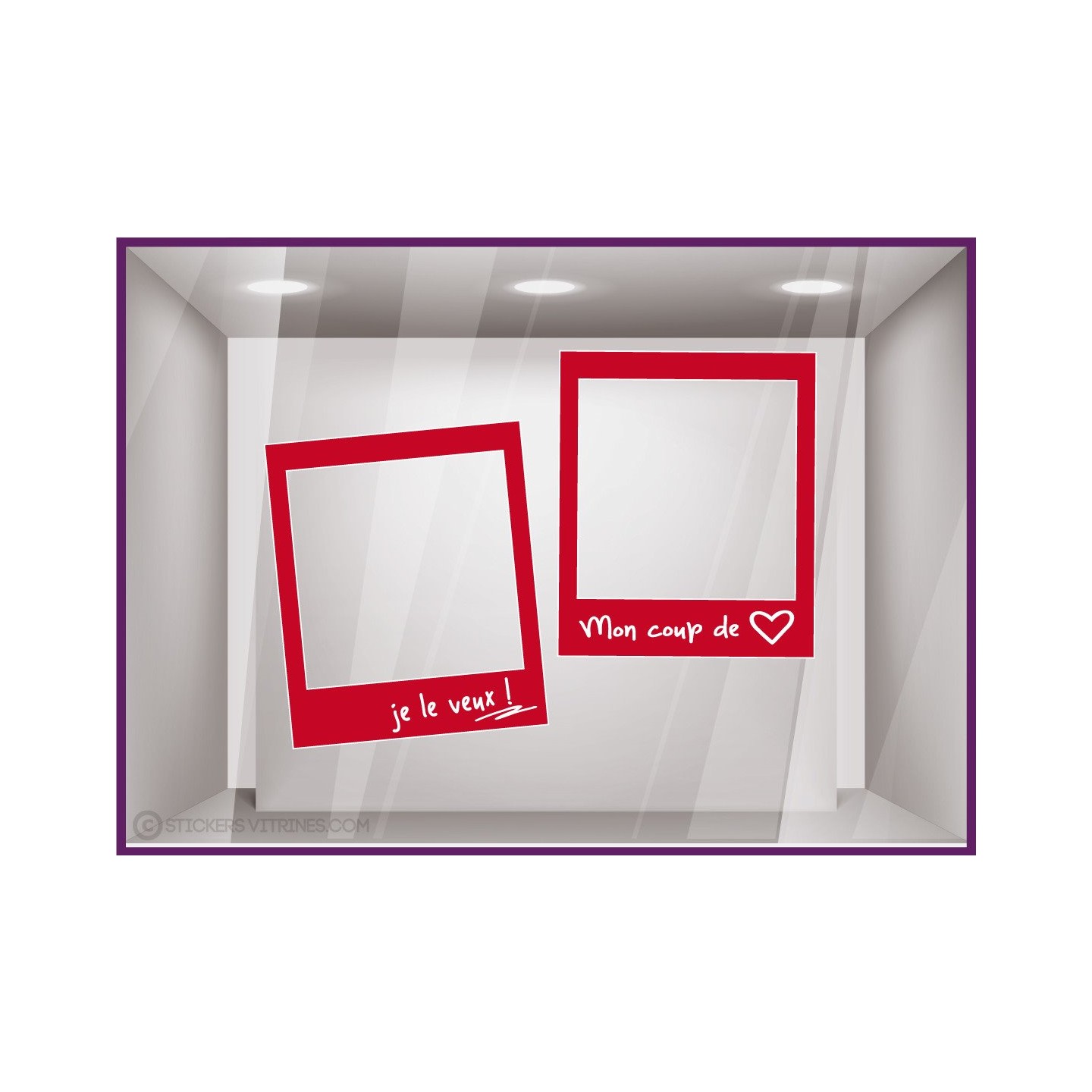 Kit de Stickers Polaroids