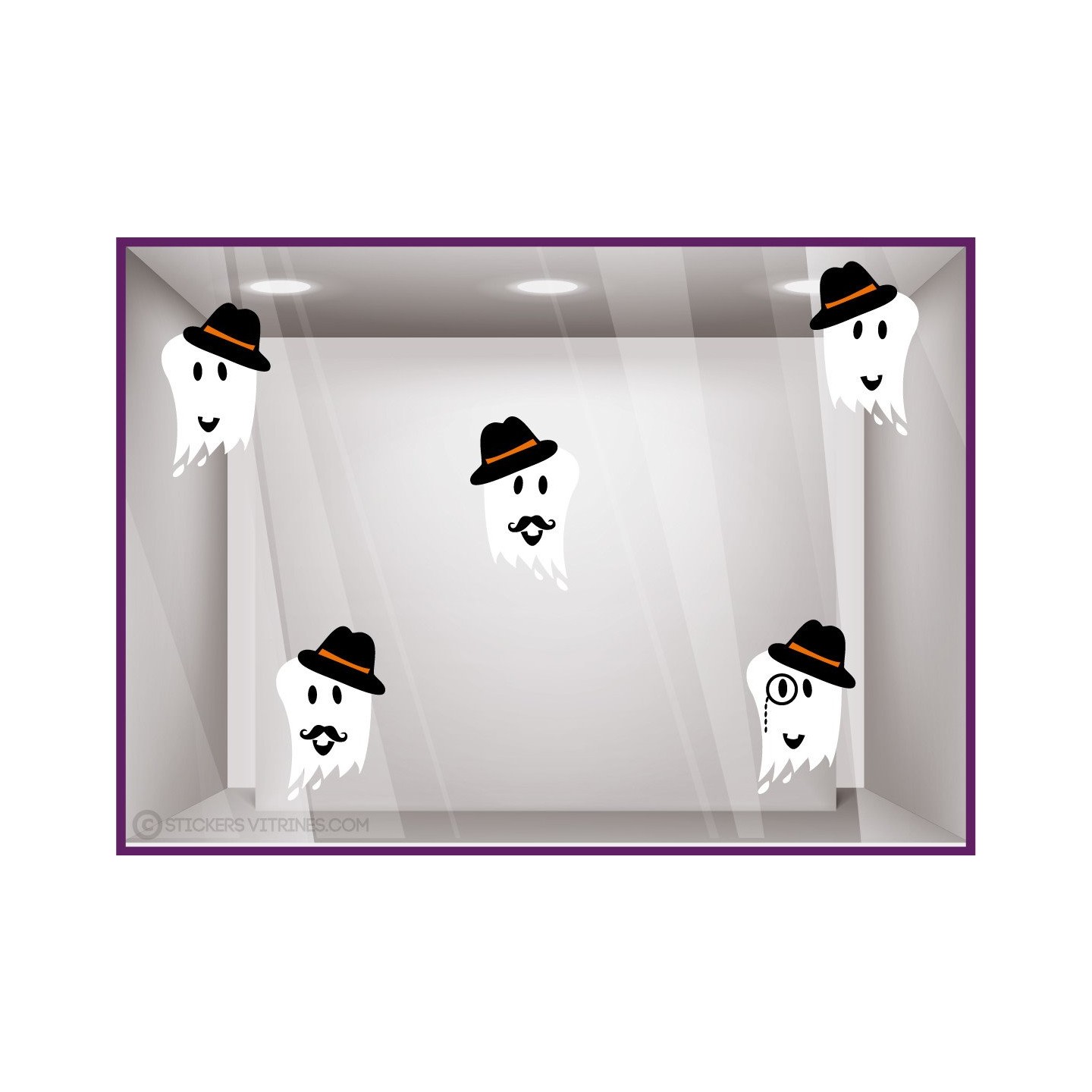 Stickers Fantômes Halloween