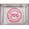 Sticker Tampon Destockage Avant Fermeture Définitive