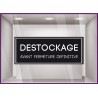 Sticker Destockage Avant Fermeture Définitive