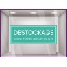 Sticker Destockage Avant Fermeture Définitive